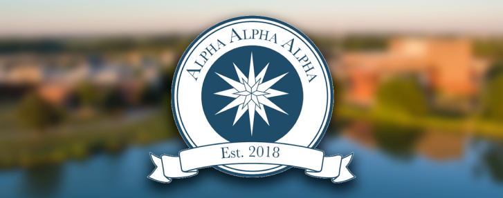 Tri-Alpha Honor Society Banner