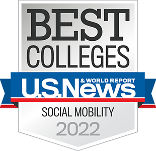US News World Report Social Mobility Badge