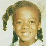 Levilyn Chriss as a child smiling for photo Levilyn Chriss as a child smiling for photo