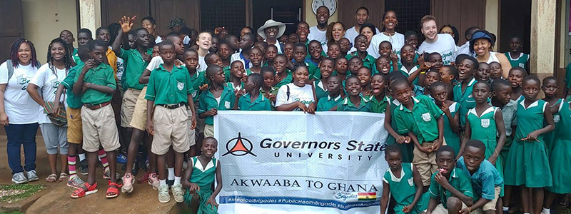 Ghana Service Learning Group Photo