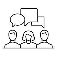 Group Counseling Icon Group Counseling Icon
