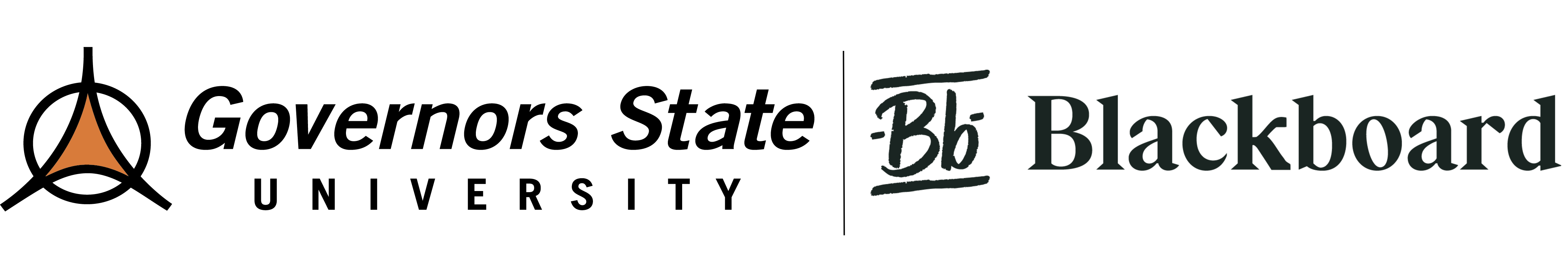 GovState logo and Blackboard logo