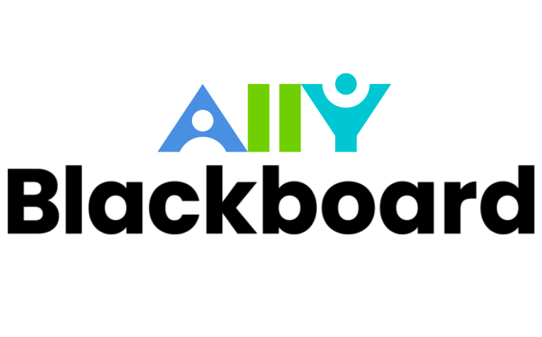 ALLY logo, stylized letters: blue A, green LL, teal Y as a person with raised arms.