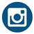 Connect with us - blue instagram
