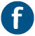 Connect with us - blue facebook