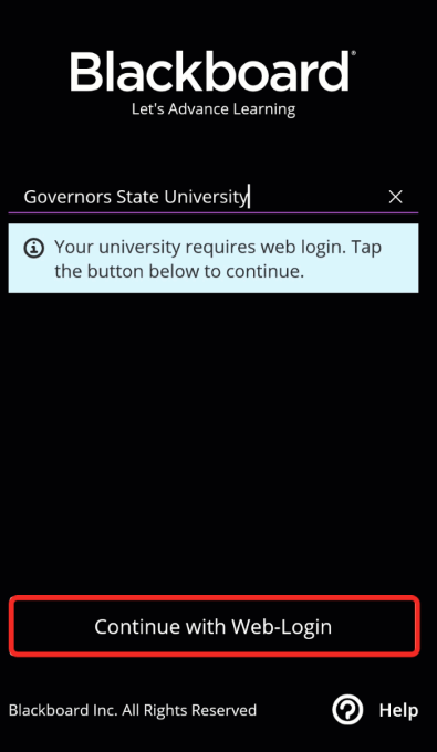 BB App GSU Sign-In