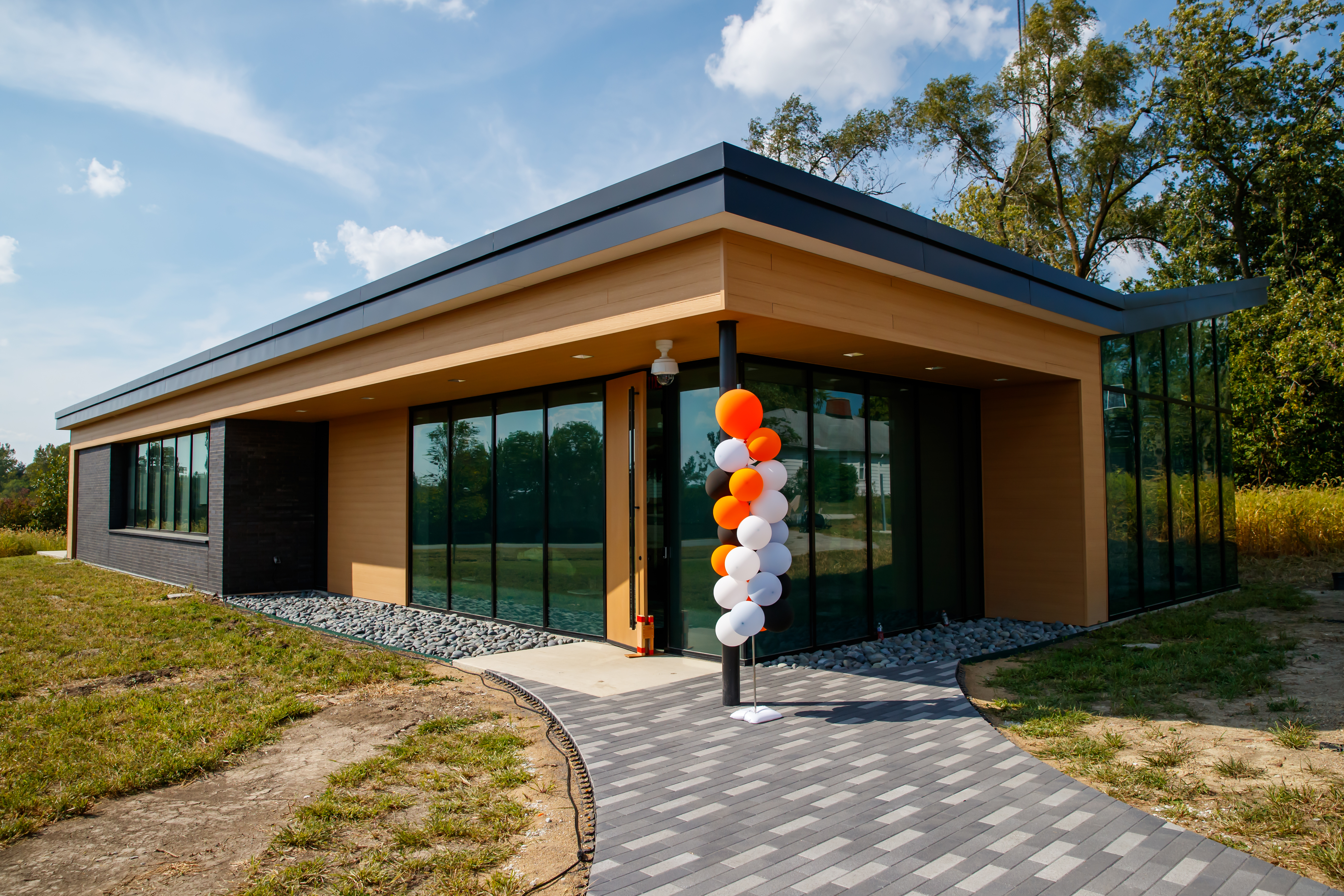 The Social Justice Building at Governors State University. The Social Justice Building at Governors State University.