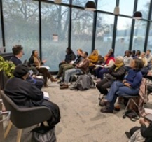 Person talking to an audience