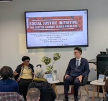Person talking to an audience